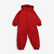 Puddlesuit Red Fleece Lined