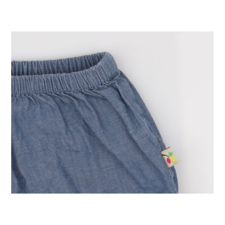 Bubble shorts chambray blue