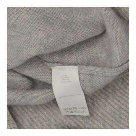 Roll Neck Cream Wool Sweater