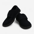 Plimsolls Black with Velcro Strap