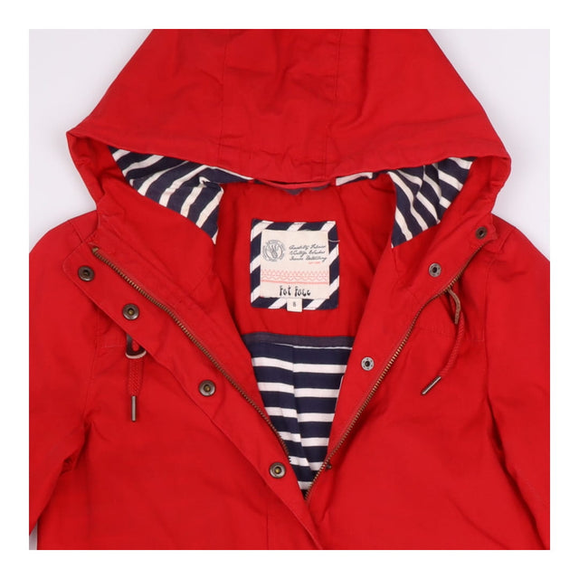 Parka Jacket Red Hooded