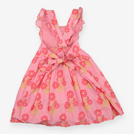 Dress sundress pink flowers