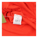 Orange After-Class Relaxed Dipped-Hem Sweatshirt