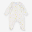 White with Yellow Duckies Sleepsuit