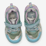 Trainers Purple & Blue Unicorn Velcro