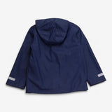 Fisherman's rain coat blue with striped lining