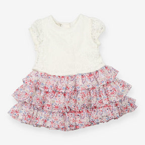 Floral and Lace Dress