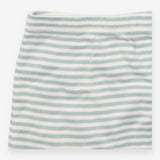 Leggings green and white striped