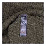 Khaki Roll Neck Dress | Ribbed Sweater Maxi Dress