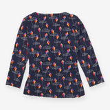 Patang festival print maternity and nursing top