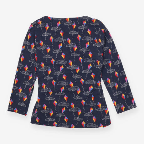 Patang festival print maternity and nursing top