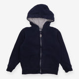 Blue Zip Hoodie