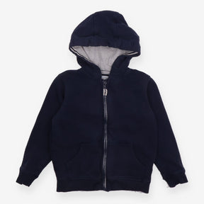 Blue Zip Hoodie