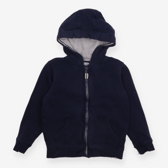 Blue Zip Hoodie
