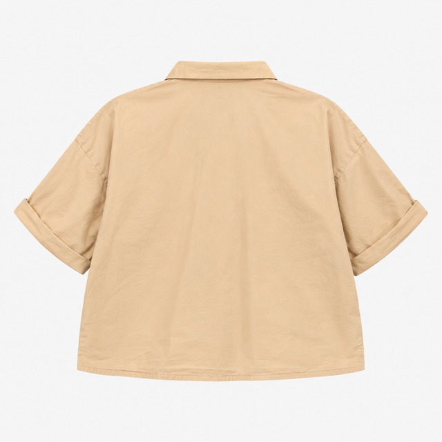 Shirt Sandstone Boxy Chest