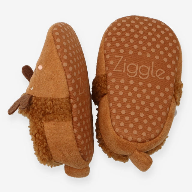 Brown Deer Slippers - Ziggle