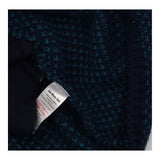 Maternity&Nursing Cardigan Chunky Knit Belted Teal