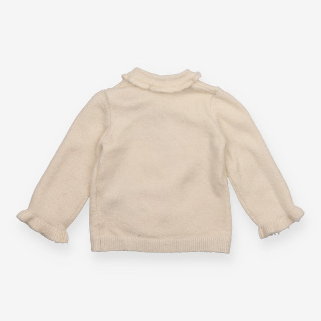 Cardigan white Petter Rabbit