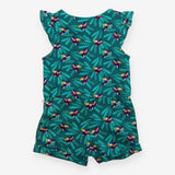 Green Puffin Romper