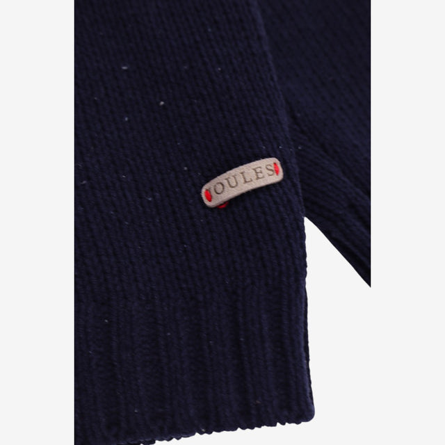 Sweater Navy Blue with Red Stripes
