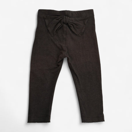 Leggings Brown Bow on Bottom