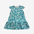 Blue and White Turtle Jersey Dress