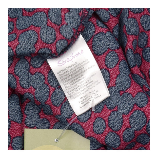 Black & Pink Leopard Print Layered Knit Maternity 