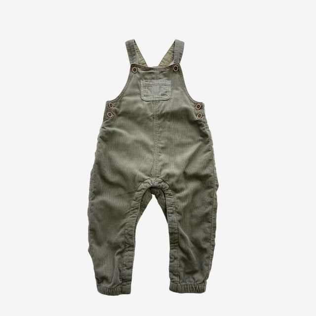 Green Cord Dungarees