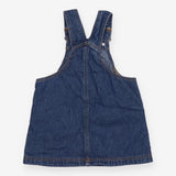 Blue denim pinafore