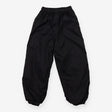 Waterproof black trousers lined