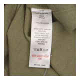 Maxi Shirt Dress in Khaki with Tie Waist and Pocke