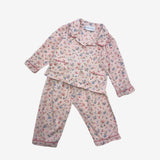 Pink Woven Floral Pyjamas