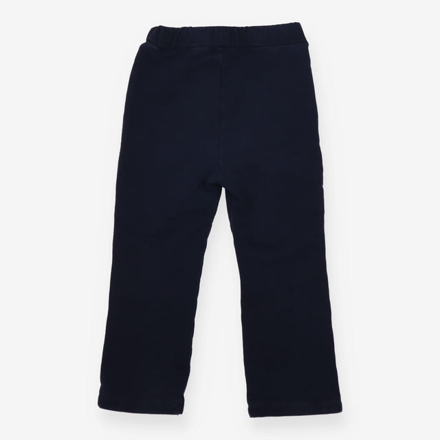 Navy Joggers with Red Stripe 