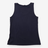 Sleeveless Vest Top Scoop Neck Plain
