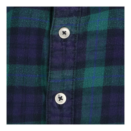 Green and Blue Tartan Shirt