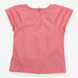 T-shirt pink lion with flowers