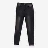 &et charcoal washed slim fit jeans