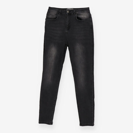 &et charcoal washed slim fit jeans