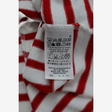 Dress Jersey SS Red and White Stripe