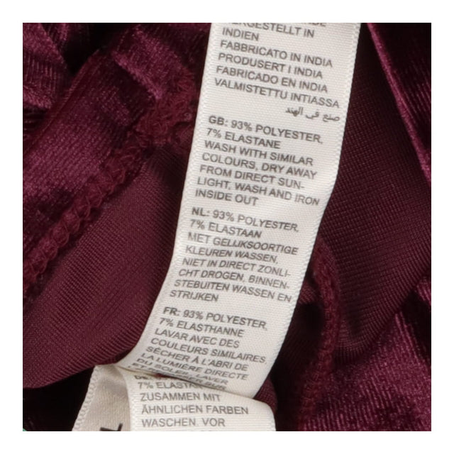 Purple Velour Dress