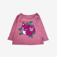 Pink Mummy and Baby Fox T-shirt