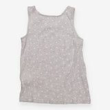 Vest grey lace hearts 