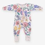 White Flowers Wondersuit