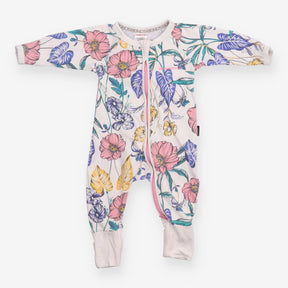 White Flowers Wondersuit