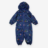 Unlined Puddlesuit Navy Peppa Pig and George