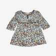 Floral Mid Arm Blouse
