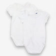 2 Packs Bodysuit Collared White