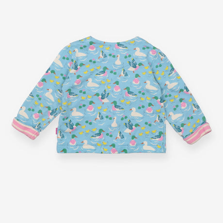 Cardigan blue duck