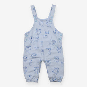 Dungarees blue monsters jersey