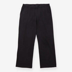 Trousers Black Wide Leg Pull On Elasticated Waist